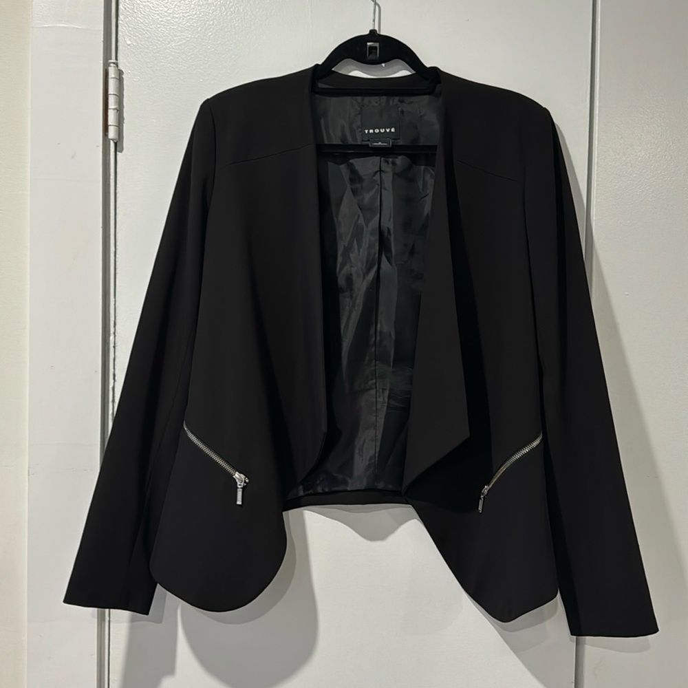 Trouvé Women’s Black Jacket, Size M